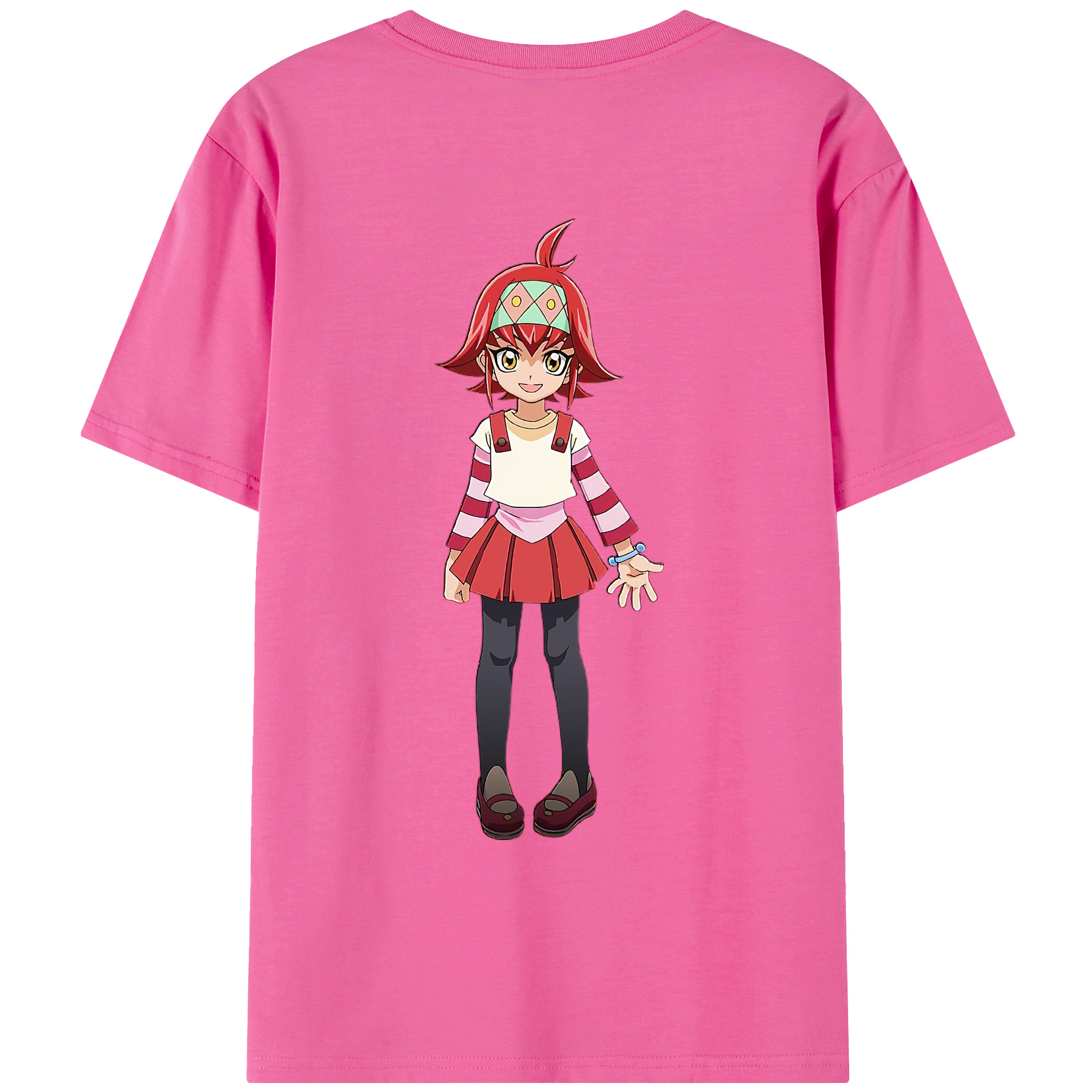 （画像用） 遊☆戯☆王 Yu-Gi-Oh! レディース半袖Tシャツ(バックプリント)